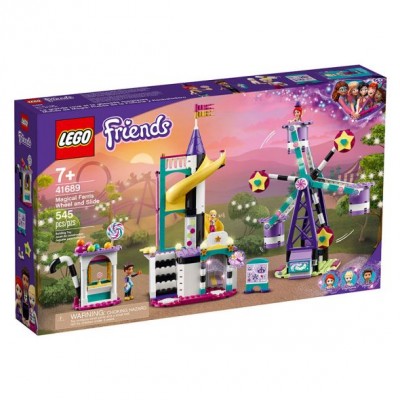 Конструктор LEGO Friends Магическо виенско колело и пързалка 41689, многоцветен Конструктор LEGO Friends Магическо виенско колело и пързалка 41689, многоцветен