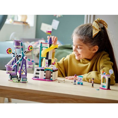 Конструктор LEGO Friends Магическо виенско колело и пързалка 41689, многоцветен Конструктор LEGO Friends Магическо виенско колело и пързалка 41689, многоцветен