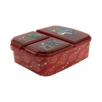 Детска Кутия за сандвичи HARRY POTTER с 3 отделения, 14120, момче, кафява, многоцветна 14120 Детска Кутия за сандвичи HARRY POTTER с 3 отделения, 14120, момче, кафява, многоцветна 14120