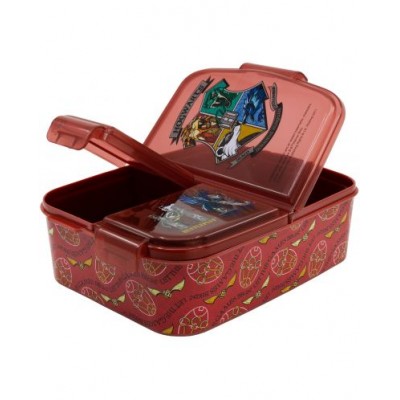 Детска Кутия за сандвичи HARRY POTTER с 3 отделения, 14120, момче, кафява, многоцветна 14120 Детска Кутия за сандвичи HARRY POTTER с 3 отделения, 14120, момче, кафява, многоцветна 14120