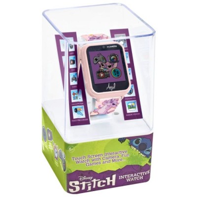 Интерактивен часовник Stitch Angel, U LAS4088, момиче, розов, многоцветен U LAS4088 Интерактивен часовник Stitch Angel, U LAS4088, момиче, розов, многоцветен U LAS4088