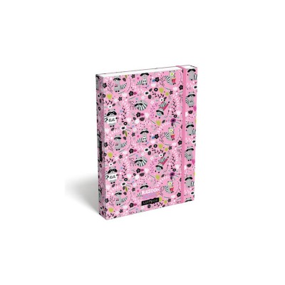 Lizzy card Кутия с ластик LOLLIPOP RACCOON SWEETIE 21871752, за момиче, розова, многоцветна 21871752 Lizzy card Кутия с ластик LOLLIPOP RACCOON SWEETIE 21871752, за момиче, розова, многоцветна 21871752