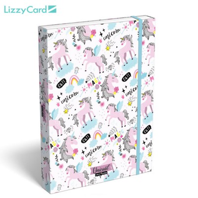 Lizzy card Кутия с ластик LOLLIPOP LAMA LOL 16640, за момиче, многоцветна 16640 Lizzy card Кутия с ластик LOLLIPOP LAMA LOL 16640, за момиче, многоцветна 16640