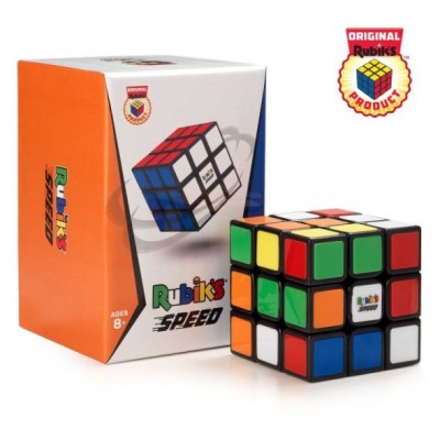 Логически детски пъзел куб на Рубик Spin Master Rubik's Speed Кубче 3х3, R 20135281, многоцветен 6063164 Логически детски пъзел куб на Рубик Spin Master Rubik's Speed Кубче 3х3, R 20135281, многоцветен 6063164
