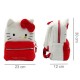 Плюшена раничка Hello Kitty с преден джоб, U  MC37-101HK, момиче, бяло и червено