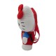 Плюшена 3D раничка Hello Kitty, U MC37-103HK, момиче, бяло и червено Плюшена 3D раничка Hello Kitty, U MC37-103HK, момиче, бяло и червено