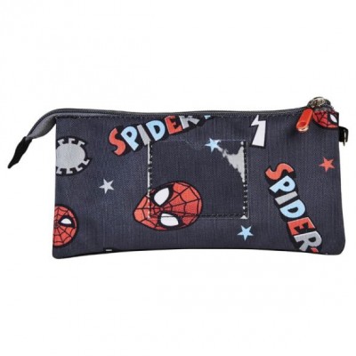 Cerda Несесер за училище троен, Spider-man, R 8445484080650, празен, черен, многоцветен, момче 2100003840 Cerda Несесер за училище троен, Spider-man, R 8445484080650, празен, черен, многоцветен, момче 2100003840