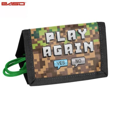 Paso Портмоне с връзка, Pixel. PP22PX-002, за момче PP22PX-002 Paso Портмоне с връзка, Pixel. PP22PX-002, за момче PP22PX-002