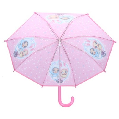 Vadobag Детски чадър NA!NA!NA! Surprise Raindrops, 590-1619, розов, за момиче 590-1619