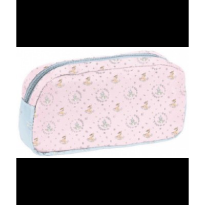 Paso несесер с 1 цип, мек BAMBI, DB22DD-004, синьо и розово, за момиче DB22DD-004 Paso несесер с 1 цип, мек BAMBI, DB22DD-004, синьо и розово, за момиче DB22DD-004