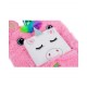 UNICORN ПЛЮШЕН 3D ДНЕВНИК А5 2в1, 443210, за момиче, розов, многоцветен 443210 UNICORN ПЛЮШЕН 3D ДНЕВНИК А5 2в1, 443210, за момиче, розов, многоцветен 443210