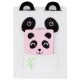 PANDA ПЛЮШЕН 3D ДНЕВНИК А5, 2в1. 443213, за момиче, бял, многоцветен 443213 PANDA ПЛЮШЕН 3D ДНЕВНИК А5, 2в1. 443213, за момиче, бял, многоцветен 443213