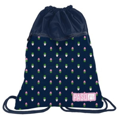 Paso Подаръчен комплект 2 в 1 Gift Bag, PPMN19-713- 1, Кактуси Мешка и Несесер, пълен, тъмносини PPMN19-713- 1 Paso Подаръчен комплект 2 в 1 Gift Bag, PPMN19-713- 1, Кактуси Мешка и Несесер, пълен, тъмносини PPMN19-713- 1