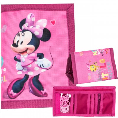 Paso Подаръчен комплект Gift Bag Мини Маус 3 в 1, DML081-1, Ученическа раница, Несесер и Портмоне, за момиче DML081-1 Paso Подаръчен комплект Gift Bag Мини Маус 3 в 1, DML081-1, Ученическа раница, Несесер и Портмоне, за момиче DML081-1
