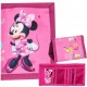 Paso Подаръчен комплект Gift Bag Мини Маус 3 в 1, DML081-1, Ученическа раница, Несесер и Портмоне, за момиче DML081-1 Paso Подаръчен комплект Gift Bag Мини Маус 3 в 1, DML081-1, Ученическа раница, Несесер и Портмоне, за момиче DML081-1