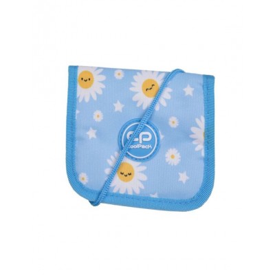 Coolpack Детско Портмоне за врат Coolpack - NILL - Daisy Sun, L  F134834, момиче, синьо с маргартики