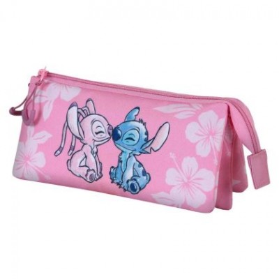 Karactermania, Несесер LILO AND STITCH с 3 отделения, 06408, момиче, розов 06408