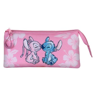 Karactermania, Несесер LILO AND STITCH с 3 отделения, 06408, момиче, розов 06408