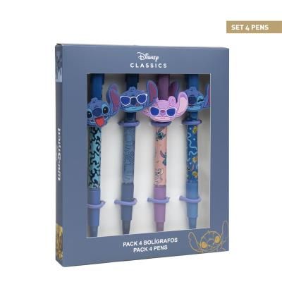 Cerda, STITCH комплект 4 бр. химикалки, T 2700000344, многоцветни T 2700000344 Cerda, STITCH комплект 4 бр. химикалки, T 2700000344, многоцветни T 2700000344