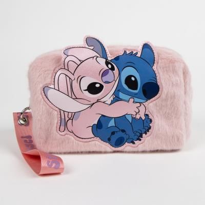 Cerda, плюшен козметичен несесер STITCH, Т 2500003174, момиче, розов T 2500003174 Cerda, плюшен козметичен несесер STITCH, Т 2500003174, момиче, розов T 2500003174