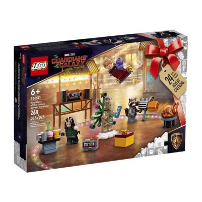 LEGO® Marvel Super Heroes, U 76231 - Коледен календар: Пазители на галактиката, 268 елемента, момче, многоцветен LEGO® Marvel Super Heroes, U 76231 - Коледен календар: Пазители на галактиката, 268 елемента, момче, многоцветен