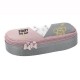 Несесер твърд, празен Paso Minnie, сиво и розово, DISA-013, 10 x 23 x 5 DISA-013 Несесер твърд, празен Paso Minnie, сиво и розово, DISA-013, 10 x 23 x 5 DISA-013
