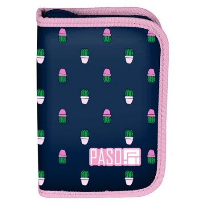 Paso Подаръчен комплект 2 в 1 Gift Bag, PPMN19-713- 1, Кактуси Мешка и Несесер, пълен, тъмносини PPMN19-713- 1 Paso Подаръчен комплект 2 в 1 Gift Bag, PPMN19-713- 1, Кактуси Мешка и Несесер, пълен, тъмносини PPMN19-713- 1