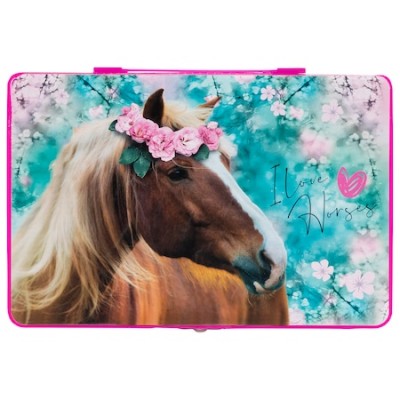 Рисувателен комплект, Derform HORSES 19, Коне, 71 елемента, 70909, многоцветен 70909 Рисувателен комплект, Derform HORSES 19, Коне, 71 елемента, 70909, многоцветен 70909
