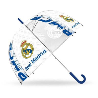 Чадър Real Madrid, U RM00018, момче, полупрозрачен,  с щампа на Real Madrid U RM00018