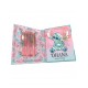 Kids Licensing Комплект тефтерче и 6 бр. гел химикали Stitch Ohana Means Family, L 8435507884440, момиче, розов, многоцветен