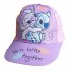 Kids Licensing, Детска шапка с козирка  Stitch, 52-54см. R 38435507884877, лилава, многоцветна