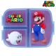 Детска кутия за храна с 3 отделения SUPER MARIO, Супер Марио, 21420, червена , многоцветна 21420 Детска кутия за храна с 3 отделения SUPER MARIO, Супер Марио, 21420, червена , многоцветна 21420