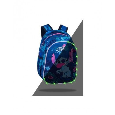 Светеща ученическа раница Coolpack - JIMMY - Stitch, F110780, многоцветна L F110780 Светеща ученическа раница Coolpack - JIMMY - Stitch, F110780, многоцветна L F110780