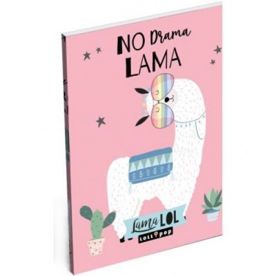 Lizzy Card Тефтерче А7 LOLLIPOP LAMA LOL, 167991, за момиче, розов 167991 Lizzy Card Тефтерче А7 LOLLIPOP LAMA LOL, 167991, за момиче, розов 167991