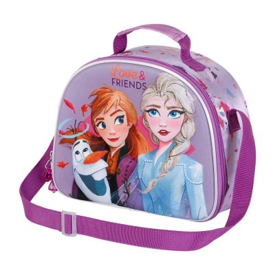 Karactermania 3D Tермо чанта FROZEN Friends, T 06386, лилава, многоцветна T 06386