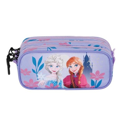 Karactermania 3D несесер с 3 отделения FROZEN 2, T 06695, момиче, лилав, многоцветен T 06695 Karactermania 3D несесер с 3 отделения FROZEN 2, T 06695, момиче, лилав, многоцветен T 06695