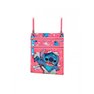 Karactermania Детска малка чанта LILO AND STITCH, T 07318, розова T 07318