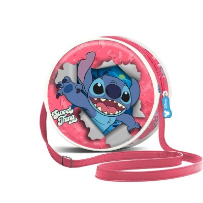 Karactermania Кръгла чанта Lilo and Stitch, T 07319, розова T 07319 Karactermania Кръгла чанта Lilo and Stitch, T 07319, розова T 07319