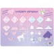 Derform Подложка за бюро ламинирана Unicorn 15, T 104093, момиче, лилава, многоцветна T 103973 Derform Подложка за бюро ламинирана Unicorn 15, T 104093, момиче, лилава, многоцветна T 103973