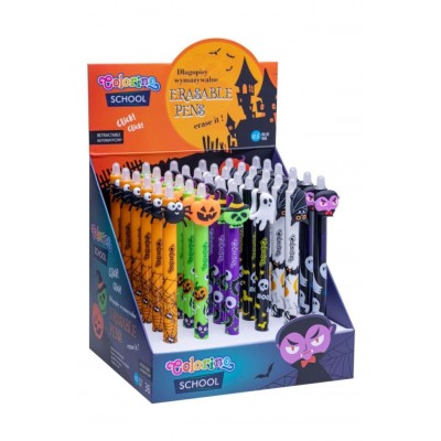 Colorino Химикалка с гума Halloween, T 15626PTR, многоцветен T 15626PTR Colorino Химикалка с гума Halloween, T 15626PTR, многоцветен T 15626PTR