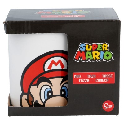 Store Керамична чаша Super Mario в подаръчна кутия, 325 мл, Т 20051, бяла, многоцветна T 20051