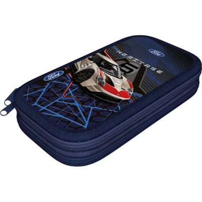 Lizzy Card Ученически несесер с 2 ципа Ford Performance, T 23044614, момче, многоцветен T 23044614 Lizzy Card Ученически несесер с 2 ципа Ford Performance, T 23044614, момче, многоцветен T 23044614