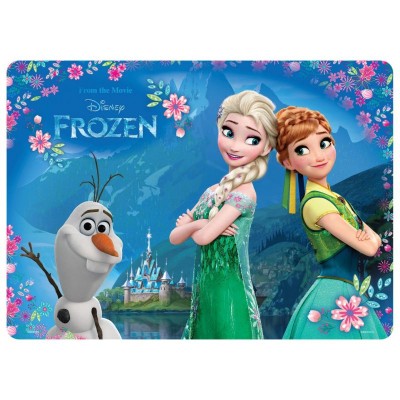 Derform Подложка ламинирана за бюро FROZEN, T 33904, момиче, многоцветна T 33904 Derform Подложка ламинирана за бюро FROZEN, T 33904, момиче, многоцветна T 33904