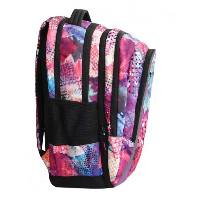 Kaos Ученическа раница 2 в 1 Collage, T 41336, момиче, многоцветна T 41336 Kaos Ученическа раница 2 в 1 Collage, T 41336, момиче, многоцветна T 41336