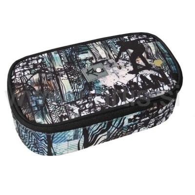 Kaos Ученически овален несесер Urban Maxi, T 41369, момче, многоцветен T 41369 Kaos Ученически овален несесер Urban Maxi, T 41369, момче, многоцветен T 41369