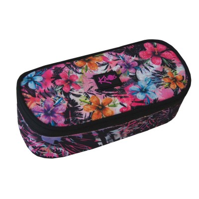 Kaos Ученически овален несесер Maui, T 44947, момиче, многоцветен T 44947 Kaos Ученически овален несесер Maui, T 44947, момиче, многоцветен T 44947