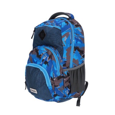 Rucksack Only Ученическа раница с 3 отделения Urban Camu, T 724543, момче, синя, многоцветна T 724543 Rucksack Only Ученическа раница с 3 отделения Urban Camu, T 724543, момче, синя, многоцветна T 724543