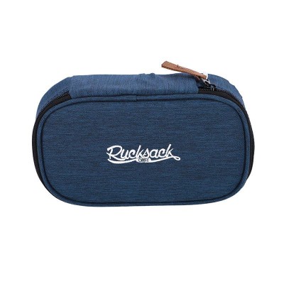 Rucksack Only Ученически овален несесер Midnight blue Jumbo, T 724758, синьо T 724758 Rucksack Only Ученически овален несесер Midnight blue Jumbo, T 724758, синьо T 724758
