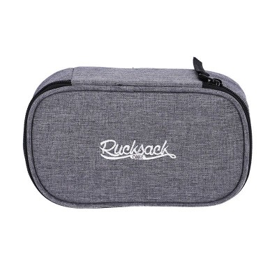 Rucksack Only Ученически овален несесер Grey black Jumbo, T 724765, сиво T 724765 Rucksack Only Ученически овален несесер Grey black Jumbo, T 724765, сиво T 724765