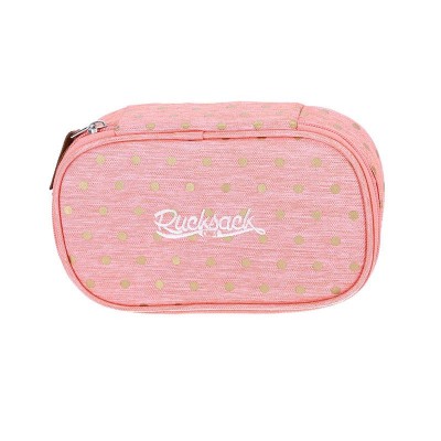 Rucksack Only Ученически овален несесер Apricot Jumbo, T 724772, момиче, прасковено T 724772 Rucksack Only Ученически овален несесер Apricot Jumbo, T 724772, момиче, прасковено T 724772
